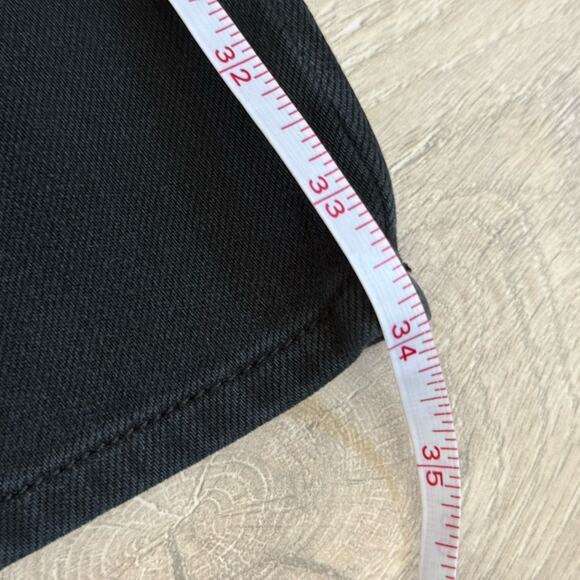 7 For All Mankind “A” Pocket Subtle Flare Bootcut Jeans | Faded Black Grey | 28 - Picture 9 of 9